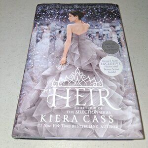 Kiera Cass SIGNED The Heir Selection Hardcover YA Romance